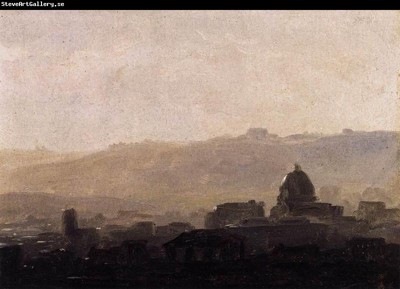 Pierre-Henri de Valenciennes View of Rome in the Morning